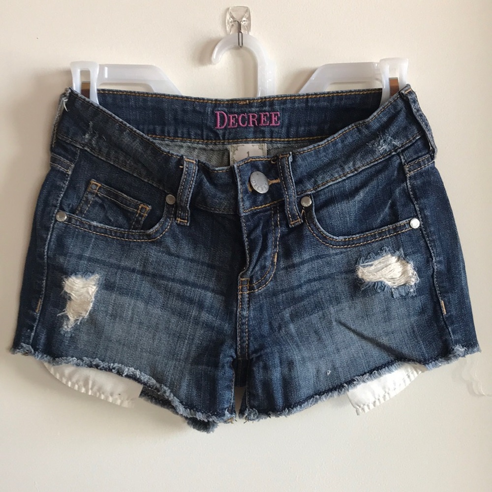 Jean shorts